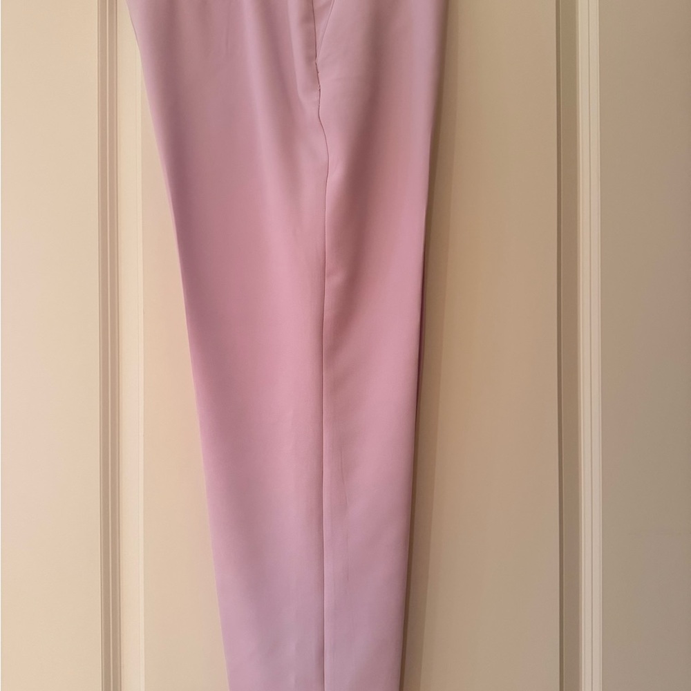 White House Black Market Pink Tailored Trousers